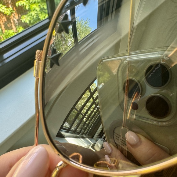 Givenchy GV7057/STARS DDBNQ Gold Copper Mirrored Aviator Sunglasses - Picture 5 of 10